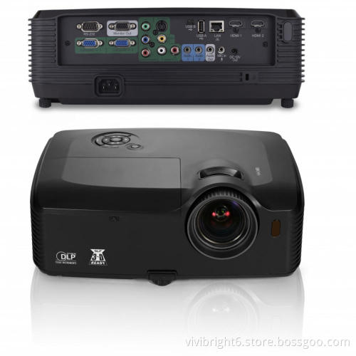 Vivibright 3D Projector Large Venue Projector Native Full HD1080p Outdoor Video Projector office education projector